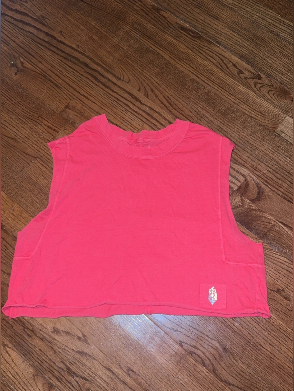 FP Movement by Free People Red Cropped Muscle Tank